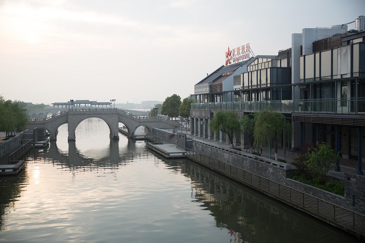 Suzhou Aomu Hotel Exterior foto